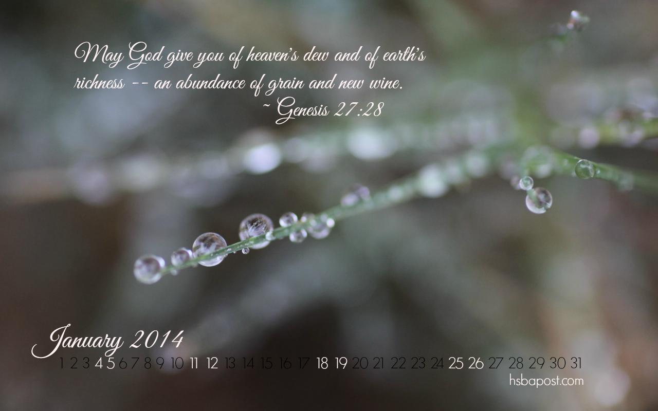 Free January 2014 Desktop Wallpaper