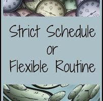 schedule or routine