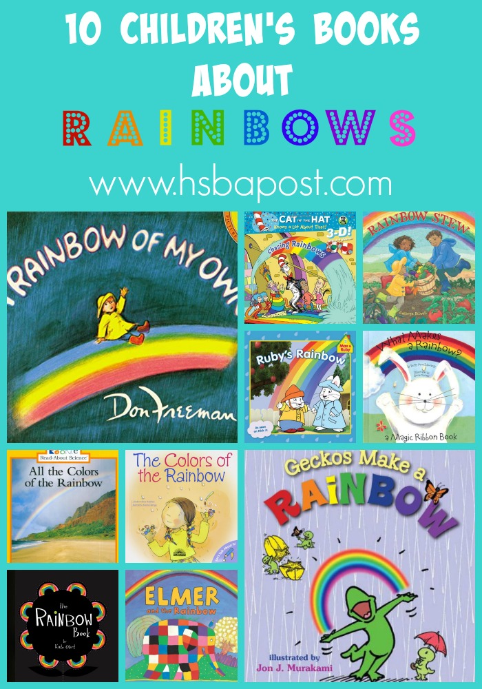 10 Children's Books about Rainbows - The Homeschool Post