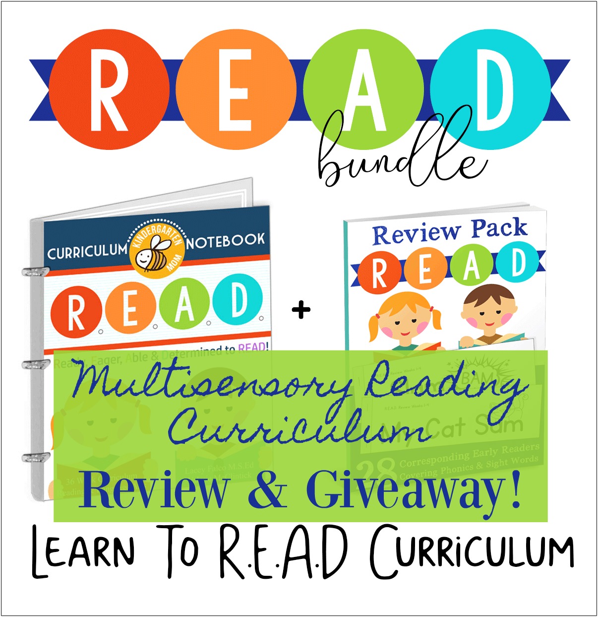 Read the review and enter to win the Learn to R.E.A.D. curriculum bundle!