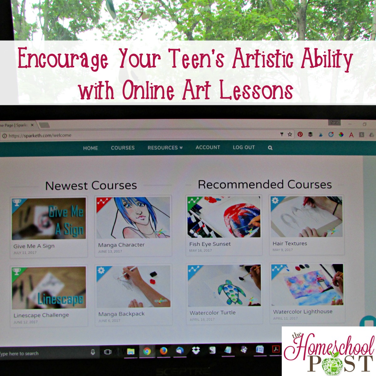 Sparketh Online Art Lessons | homeschool art lessons | Sparketh art for kids and teens