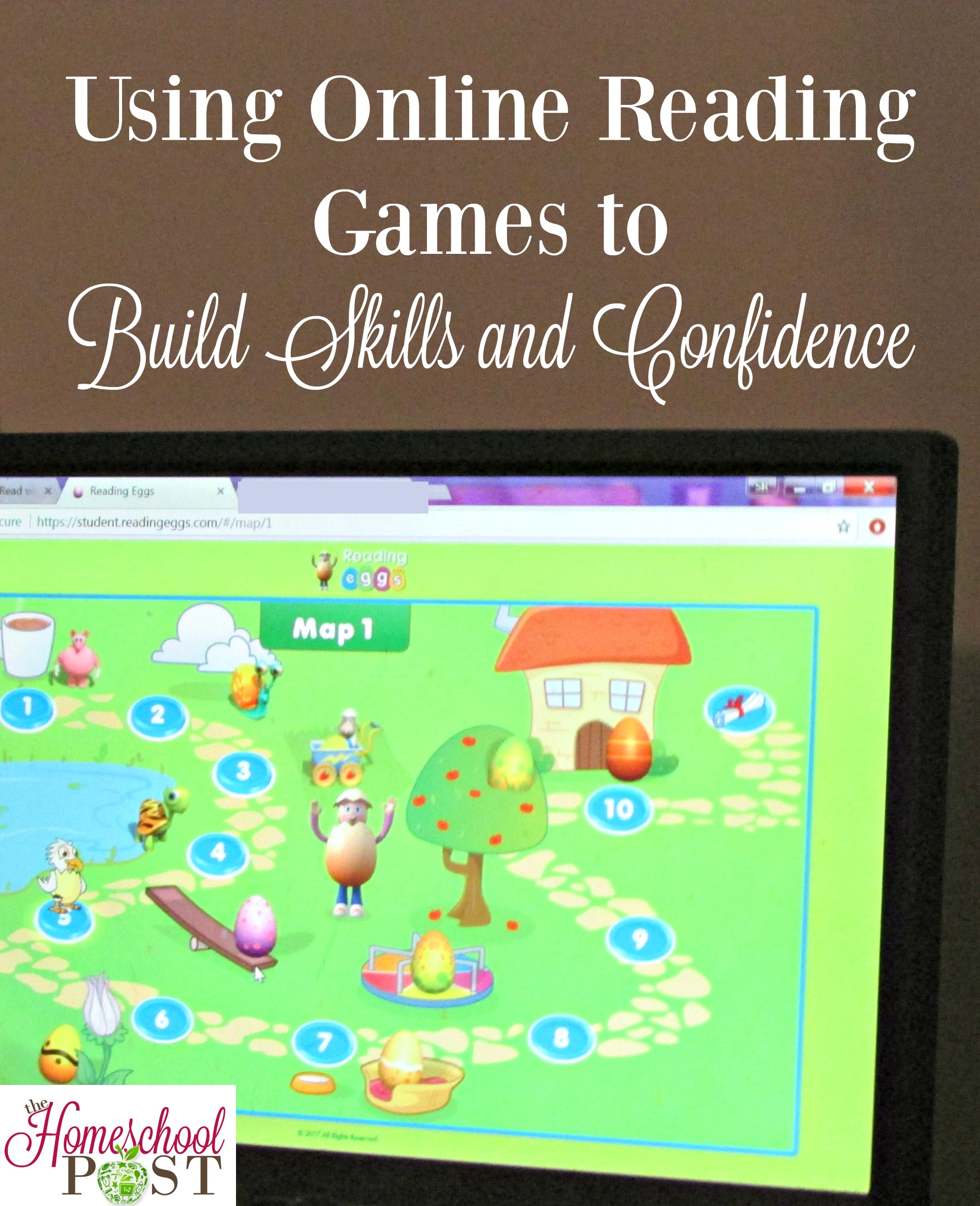 Using online reading games to build skills and confidence the