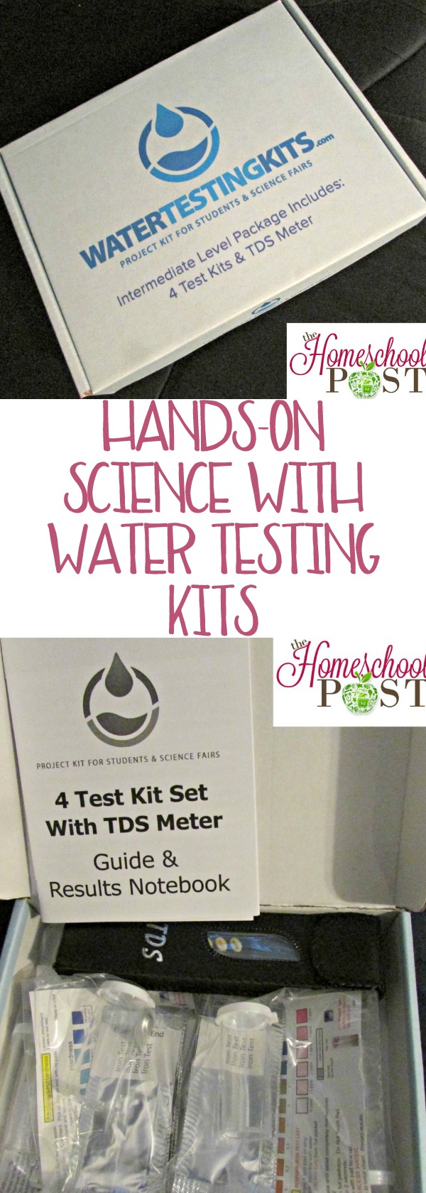 HandsOn Science with Water Testing Kits The Homeschool Post